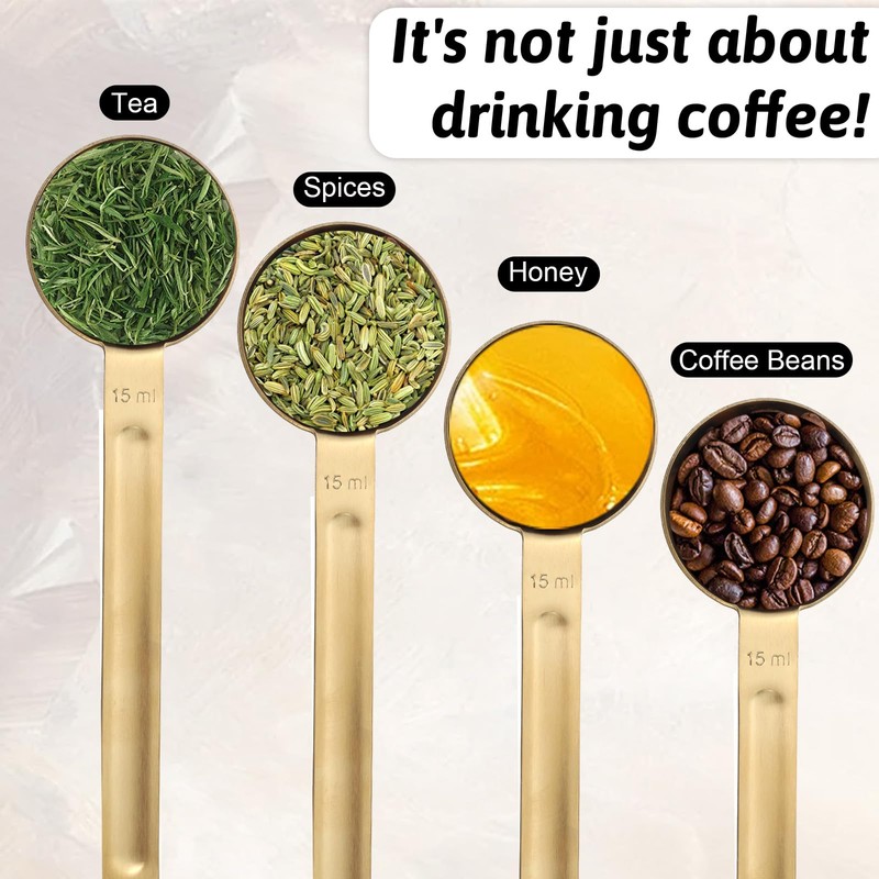 Thinp Tablespoon Measuring Spoon, Stainless Steel Coffee Scoop 1 TSP