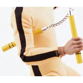 ZY TOYS 1/6 scale Ip Man Yellow Nunchaku Model For 12" PHICEN Hot Toys Figure USA