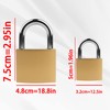 Lamondre Heavy Duty Padlock with Keys - Outdoor High Security