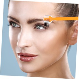 minkissy 6pcs Eyebrow Scraper Face Shavers Mini Shaver Women's Razors Eyebrow Razor Eyebrow Brush Eyebrow Kit Face Razors Eyebrow Comb Brow Trimmer Eyebrow Shaper Stainless Steel