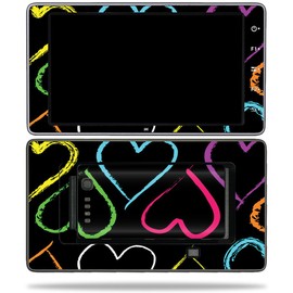 MightySkins Skin Compatible with DJI CrystalSky Monitor 5.5" - Hearts | Protective, Durable, and Unique Vinyl Decal wrap Cover | Easy to Apply, Remove, and Change Styles | Made in The USA