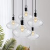 KOKAiZeeKi 11 Inch Kitchen Island Pendant Light – Blown Glass