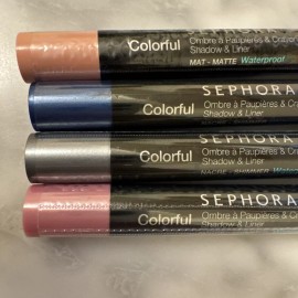 Sephora New Sephora Colorful Shadow Liner Pencil Waterproof 34 42 49 3 Lot Bundle Set 4
