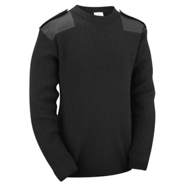 Military/Security Style Pullover (L, Black)