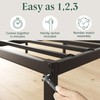 ZINUS ABEL 14 Inch Platform Bed Frame, Steel Slat Support,