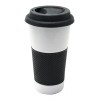 Liquid Logic Commuter Single Wall Ceramic 16oz Tumbler w/Silicone Sleeve