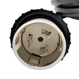 Parkworld 886399 Shore Power 50A to RV & EV Extension Adapter Cord NEMA SS2-50P to 14-50R (15 Feet)