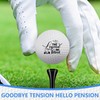 14 Pcs Funny Retirement Gifts Golf Balls Set, 2Pcs Funny
