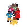 Hape Happy Family African American Dolls | Wooden Dollhouse Figures