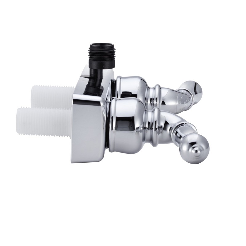 Dura Faucet DF-SA100C-CP RV Shower Faucet Valve Diverter with Classical