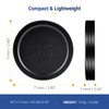 JJC Black Aluminum Lens Cap for Panasonic Lumix S 26mm