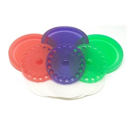 My-Cap Silicone Caps, Lids, & Filters for Nespresso VertuoLine Brewers (3-Pack)