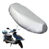 Motorcycle Seat Cover, Waterproof, Synthetic Leather, Large Size, Compatible with