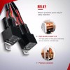 Nilight 16AWG LED Light Bar Wiring Harness Kit 12V On/Off