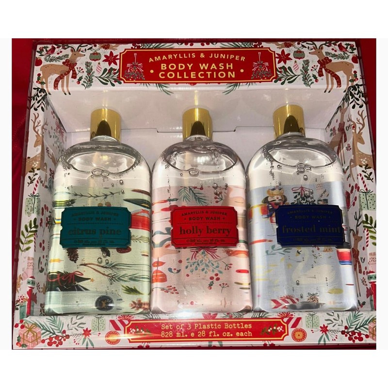 AMARYLLIS & JUNIPER BODY WASH COLLECTION