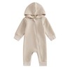 BemeyourBBs Newborn Baby Boy Girl Fall Winter Clothes Zipper Hooded