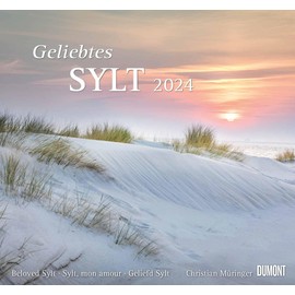 Beloved Sylt 2024 - Dumont Wall Calendar - with the Most Important Holidays - Format 38.0 x 35.5 cm