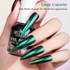 MIZHSE Chameleon Nail Polish, Green Nail Polish Air Dry Fast,