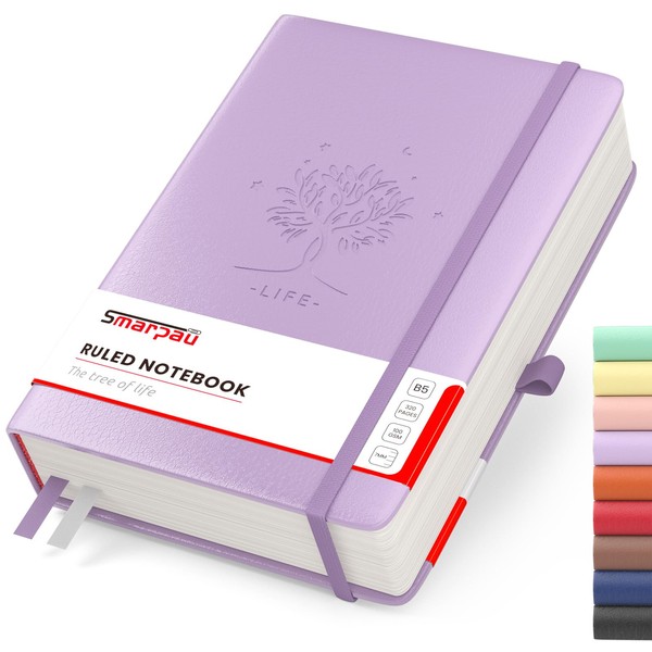 320 Pages College Ruled Notebook - B5 Lined Journal Notebook,