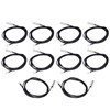 10Pcs Thermistor Sensor NTC Temp Temperature Probe 5x25mm Cylindrical Head