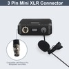 Phenyx Pro PTU-5000 Wireless Lapel Microphone with Mini XLR Jack,