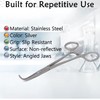 Multi-Use Locking Tweezers MIXTER Hemostat Forceps Half Serrated 6" Stainless