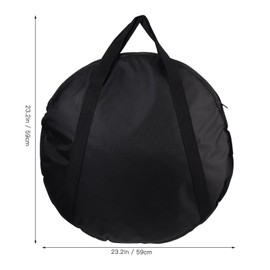 Abaodam Cymbal Gig Bag with Carry Handle Cymbal Bag Dustproof and waterproof Storage for Drum Cymbals and Accessories 23 inch