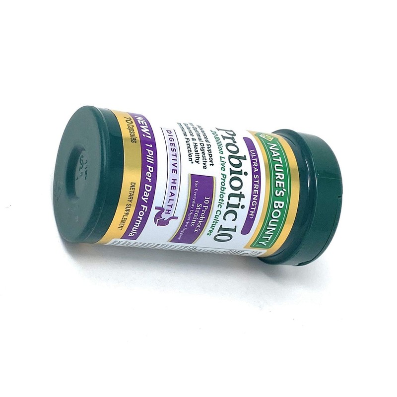 Nature's Bounty Ultra Strength Probiotic 10, 70 Capsules
