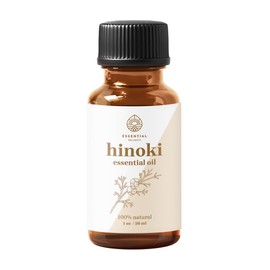 Hinoki Essential Oil - Woodsy and Calming Aroma for Relaxation, Aromatherapy, and Skincare 1 Fl.Oz.