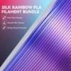JAYO 3D Printer Filament Bundle, PLA Silk Filament Bundle Multicolor,