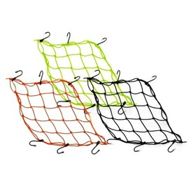 Carrier Stretch Mesh Elastic Bicycle Car Motorcycle Scooter 6 Hooks