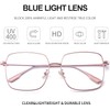 Dollger Blue Light Filter Glasses for Women Men Blue Light