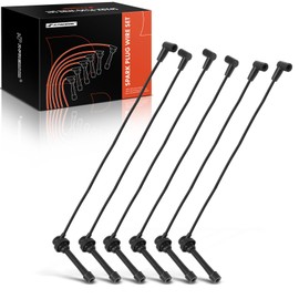 A-Premium Cable de bujía compatible con Isuzu Trooper 1992 1993 1994 1995 V6 3.2L, juego de 6 piezas