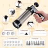 3-in-1 Churro Maker & Spritz Cookie Press Gun Kit, Stainless