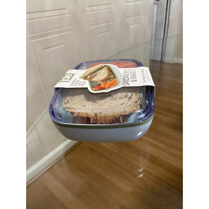 Joie MSC Sandwich And Snack On The Go Container Clear