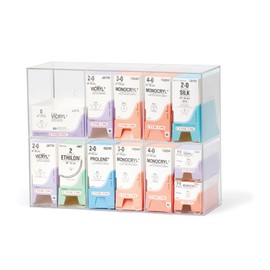 Marketlab Double Tier Acrylic Suture Rack
