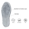 riemot Fluffy Insoles for Men Women, Thick Premium Wool Flet