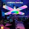 Maíz Foco Led Bocina Bluetooth Rgb Multicolor + Control Remoto