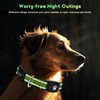 Myiwb GPS Dog Collar Tracker 2-in-1,Reflective Waterproof Adjustable Pet Collar,iOS-Only,Ideal