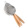 3 Pcs Kitchen Fine Mesh Strainers, Stainless Steel Wire Mesh