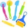 Bubuny Kneading Tool, Pack of 6 Modelling Tools, Plasticine Tools,