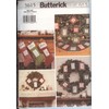 Butterick 3615 Soft Stuff Christmas Decor Pattern