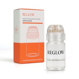 ReGlow Kit de repuesto para aplicador de microinfusión: 1 botella de infusión reutilizable + 1 cabezal aplicador.