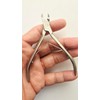 4" Professional Cuticle Nail Nipper plier Cutter Nails Clipper Stainless