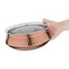 Olympia Large Handi Copper Serving Dish 200mm - Double Walled,