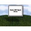 Hats Off Spot Area Black White Frame 1 Single Sided
