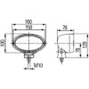 HELLA 1GA 996 161-131 Halogen-Worklight - Oval 100 - 12/24V