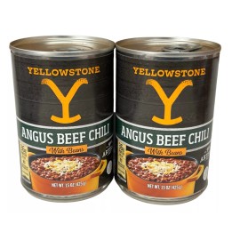 Yellowstone Angus Beef Chili with Beans 15 oz (2 Cans)