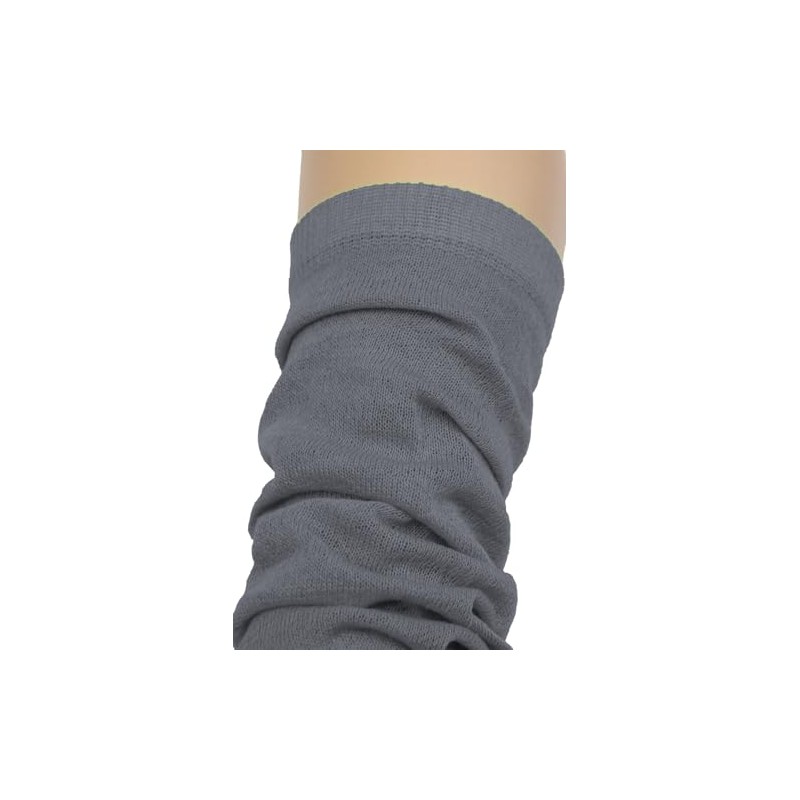 Crazy Chick® Deluxe Luxurious Ladies 80's Plain Ribbed Leg Warmers