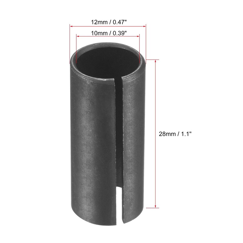 sourcing map Router Collet Driver Adapter Convert 12mm (15/32") to